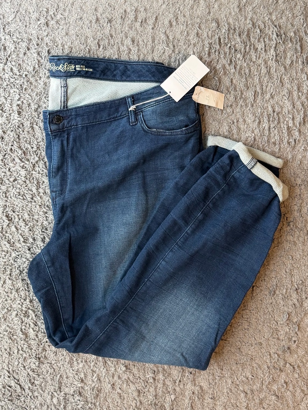 Old Navy Mid Rise Rockstar Jeggings